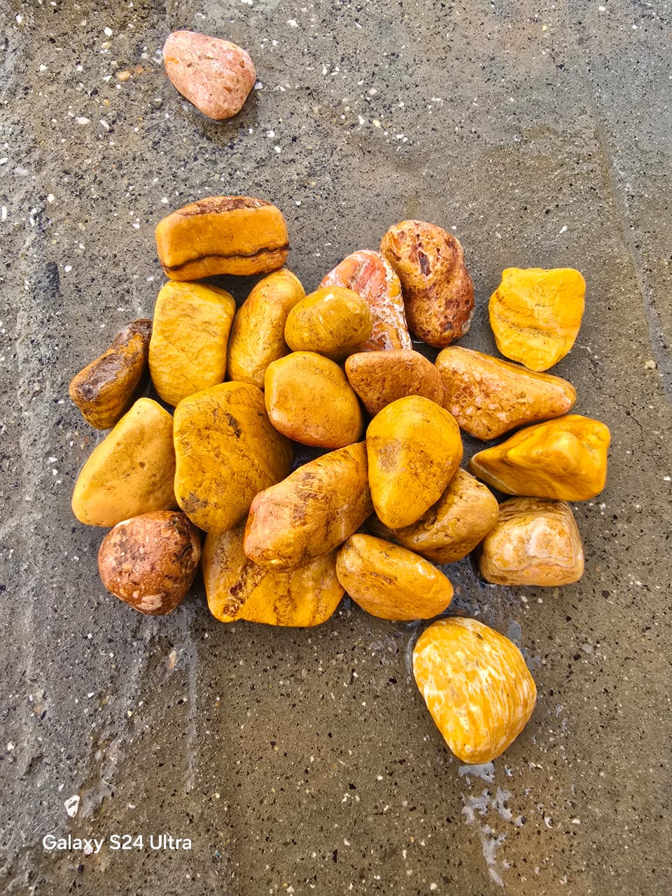 Yellow Pebble Stones